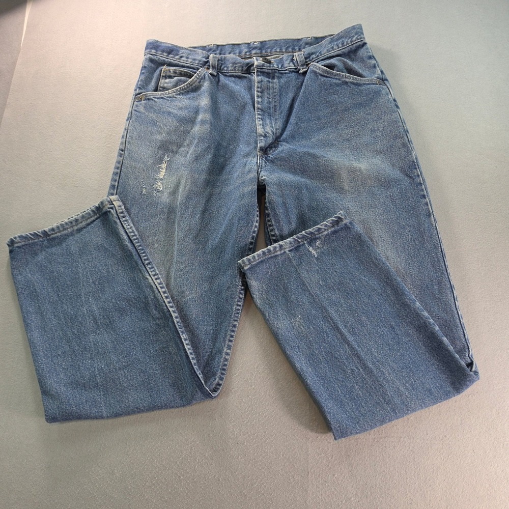 Bulwark Excel FR Mens Flame Resistant Denim Work Jeans Blue 34x30 PEJ2WA